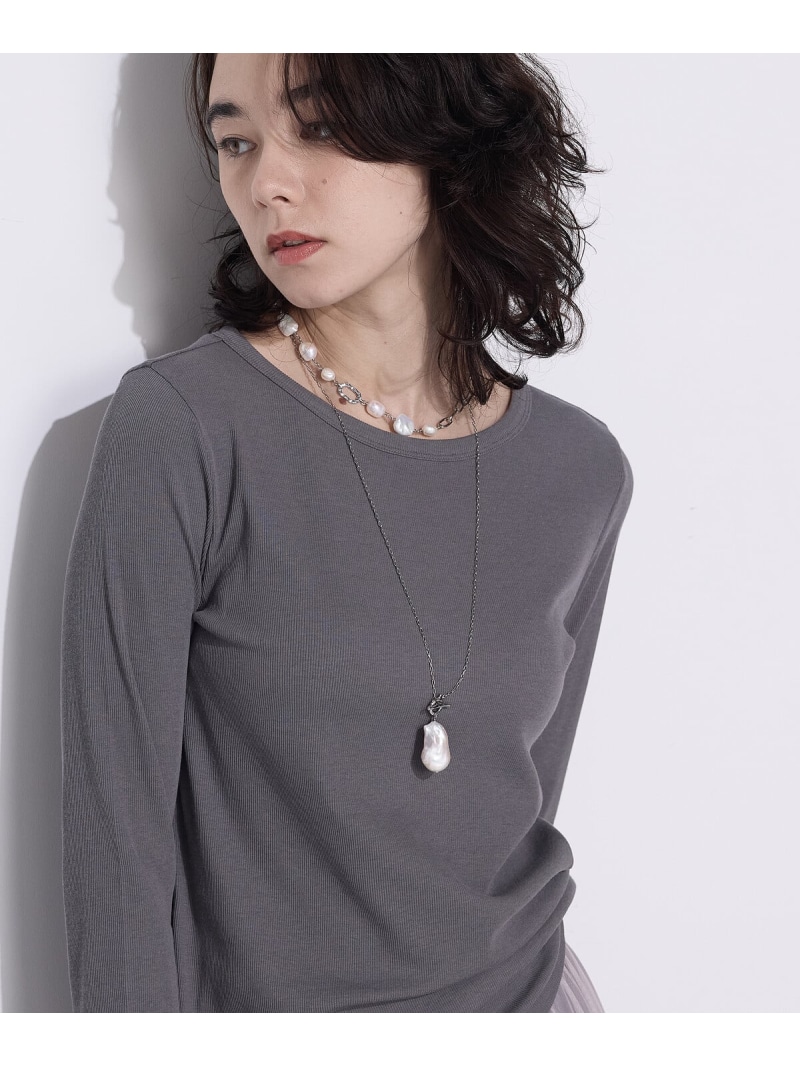 【SALE／40%OFF】[ +サイズ ]綿キュプラベアテレコ プルオーバー COMME CA Wardrobe コムサ トップス カットソー・Tシャツ ブラック グレー ホワイト【RBA_E】【送料無料】[ Fashion]｜FIVEFOXes ONLINE STORE