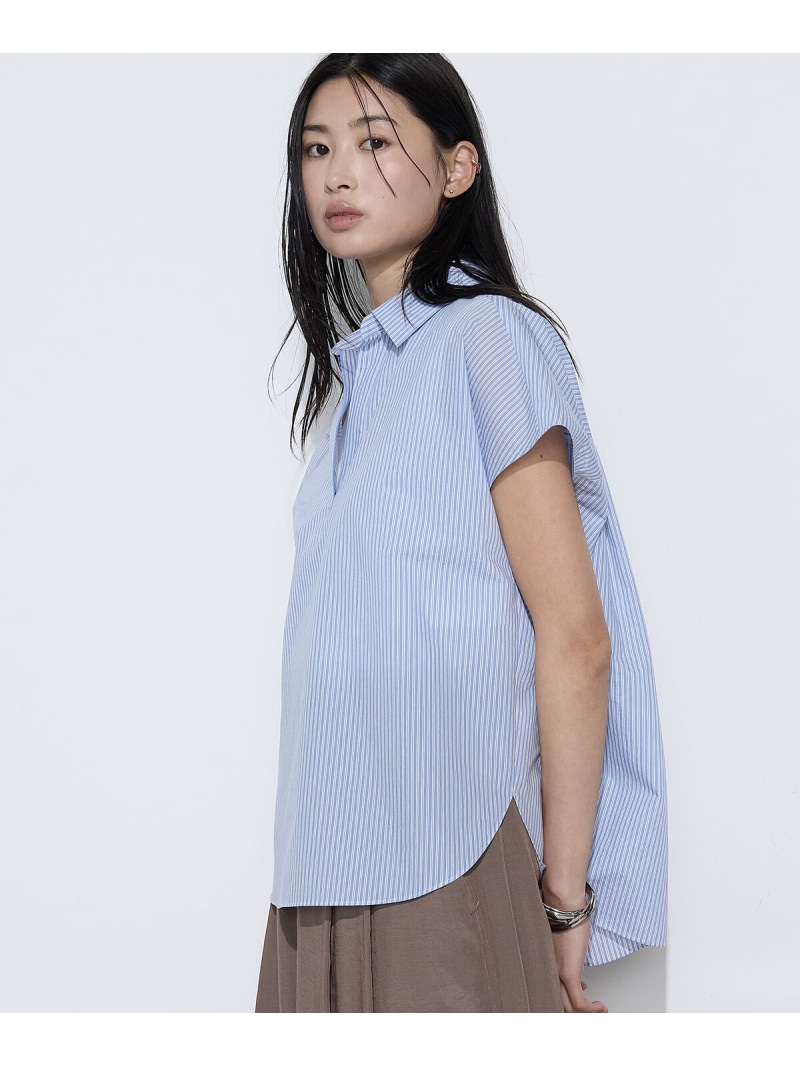 ローン スキッパー Tブラウス COMME CA Wardrobe コムサ トップス シャツ・ブラウス ブルー ホワイト ネイビー ピンク【送料無料】[ Fashion]｜FIVEFOXes ONLINE STORE