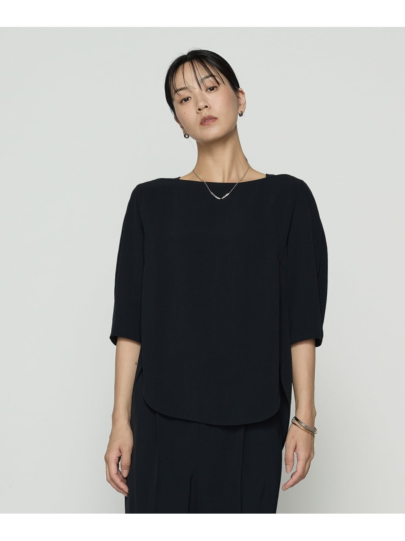 【SALE／30%OFF】[ TALLサイズ ] トリアセビンテージツイル プルオーバー COMME CA TALL コムサ トップス カットソー・Tシャツ ブラック【RBA_E】【送料無料】[ Fashion]