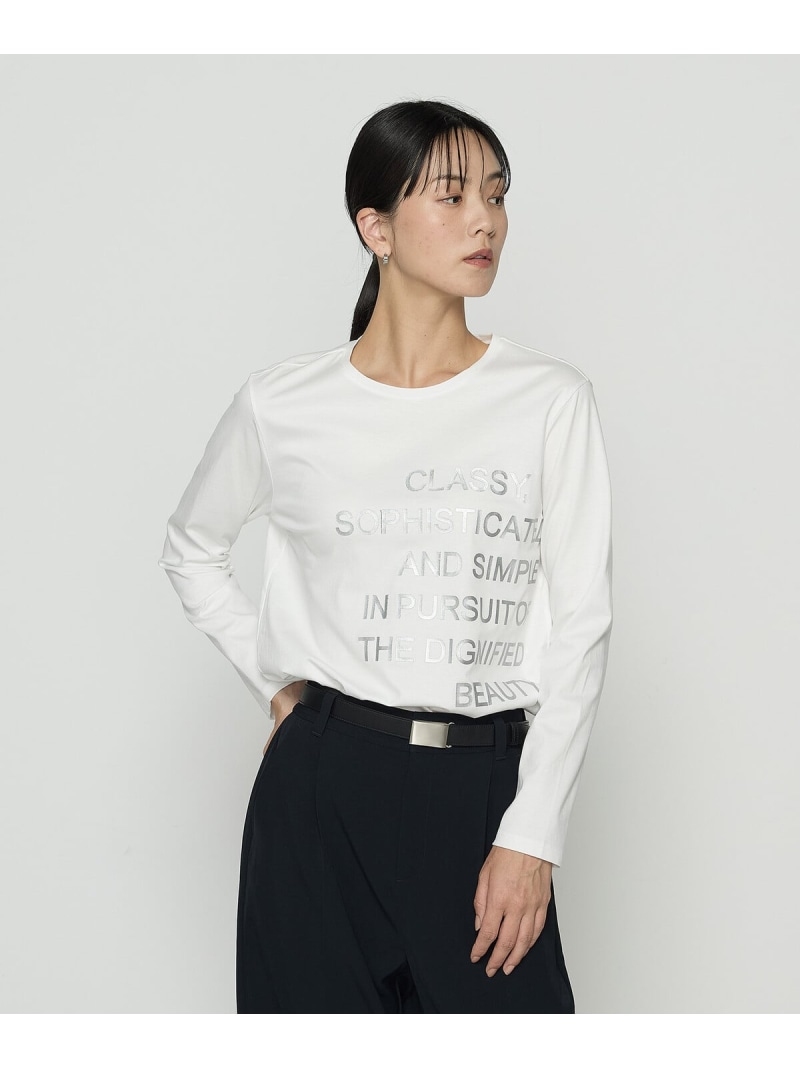[ TALLサイズ ] スーピマバイオシルスムース パーパスTシャツ COMME CA TALL コムサ トップス カットソー・Tシャツ ブルー ブラック ホワイト【送料無料】[ Fashion]