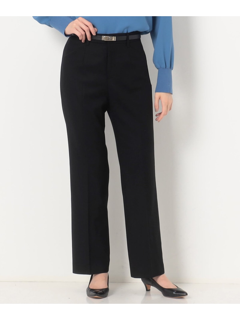 【SALE／40%OFF】[ TALLサイズ ] 【セットアップ対応】2WAY ストレッチフラノ スリムストレートパンツ K.T KIYOKO TAKASE TALL コムサ パンツ その他のパンツ ブラック グレー【RBA_E】【送料無料】[ Fashion]