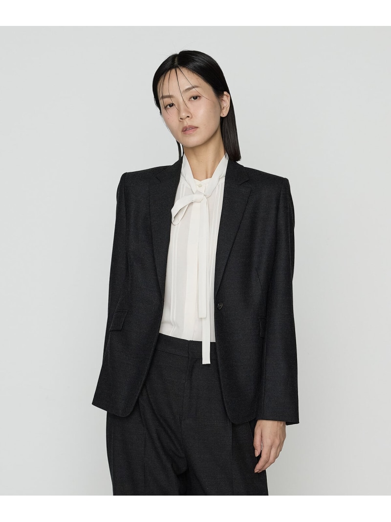【SALE／43%OFF】【セットアップ相応う】トリアセウールフラノ シングル上衣 COMME CA コムサ 背広・フォーマル 背広上衣 薄墨色【RBA_E】【貨物輸送無料】[ Fashion]