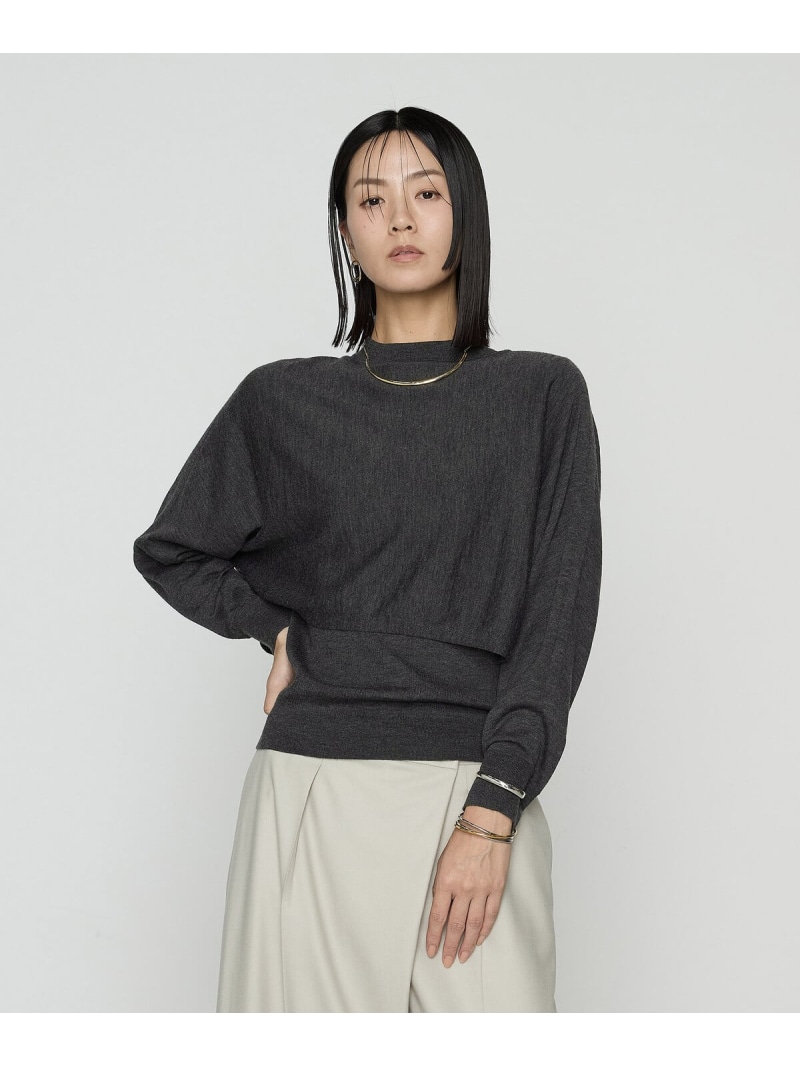 【SALE／37%OFF】ウール梳毛 ツインニット COMME CA コムサ トップス アンサンブル グレー ブルー レッド【RBA_E】【送料無料】[ Fashion]｜FIVEFOXes ONLINE STORE