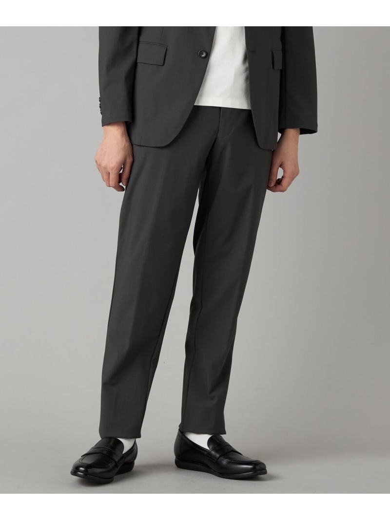 【セットアップ対応】福井産 ナイロントリコットジャージー テーパードパンツ COMME CA MEN コムサメン パンツ スラックス・ドレスパンツ グレー ネイビー【送料無料】[ Fashion]