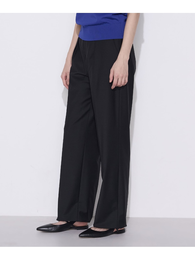 【SALE／10%OFF】[ TALLサイズ ]【セットアップ対応】 ストレッチトロ ワイドパンツ COMME CA TALL コムサ パンツ その他のパンツ ブラック【RBA_E】【送料無料】[ Fashion]