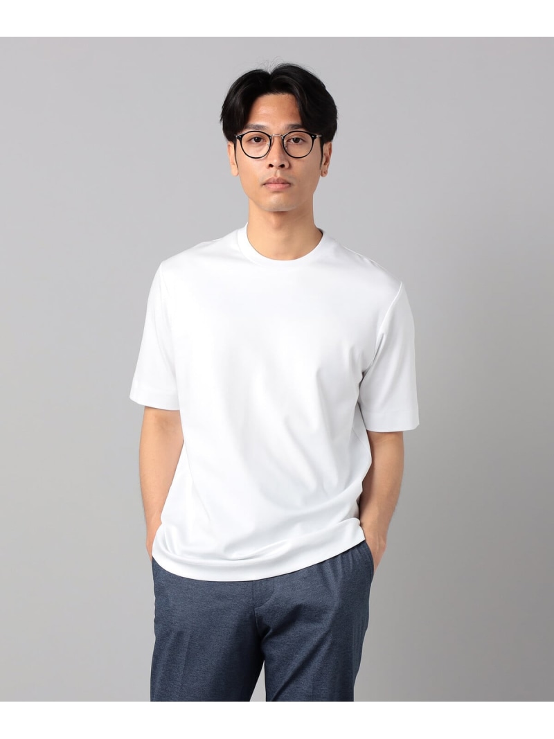 シルキースムース ジャケット専用Tシャツ COMME CA MEN コムサメン トップス カットソー・Tシャツ ホワイト ネイビー グレー【送料無料】[ Fashion]
