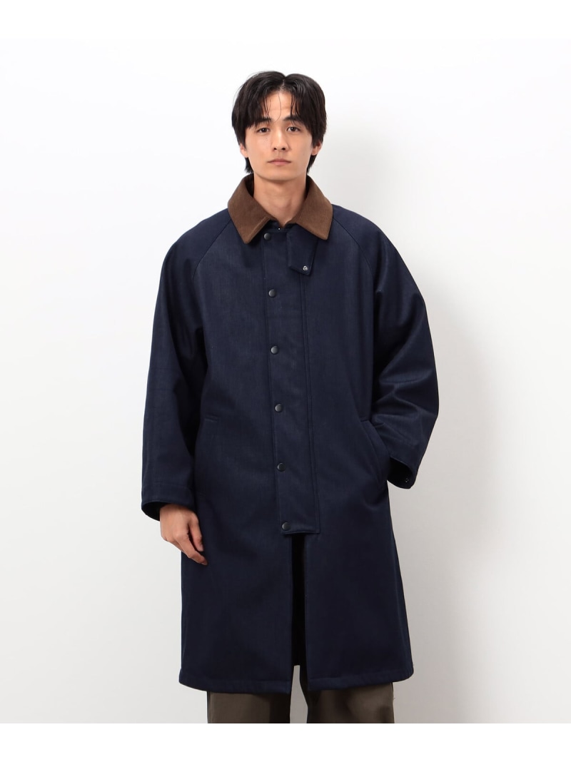 【SALE／10%OFF】フリースボンディング ロングコート Purple&Yellow コムサイズム ジャケット・アウター その他のジャケット・アウター ブラック カーキグリーン【RBA_E】【送料無料】[ Fashion]