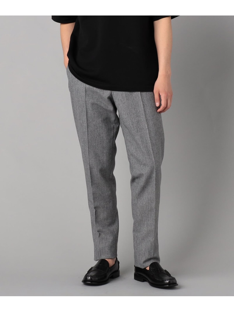 【SALE／30%OFF】【セットアップ対応】高通気杢カラミドビーストレッチ テーパードパンツ COMME CA MEN コムサメン パンツ スラックス・ドレスパンツ グレー ネイビー【RBA_E】【送料無料】[ Fashion]