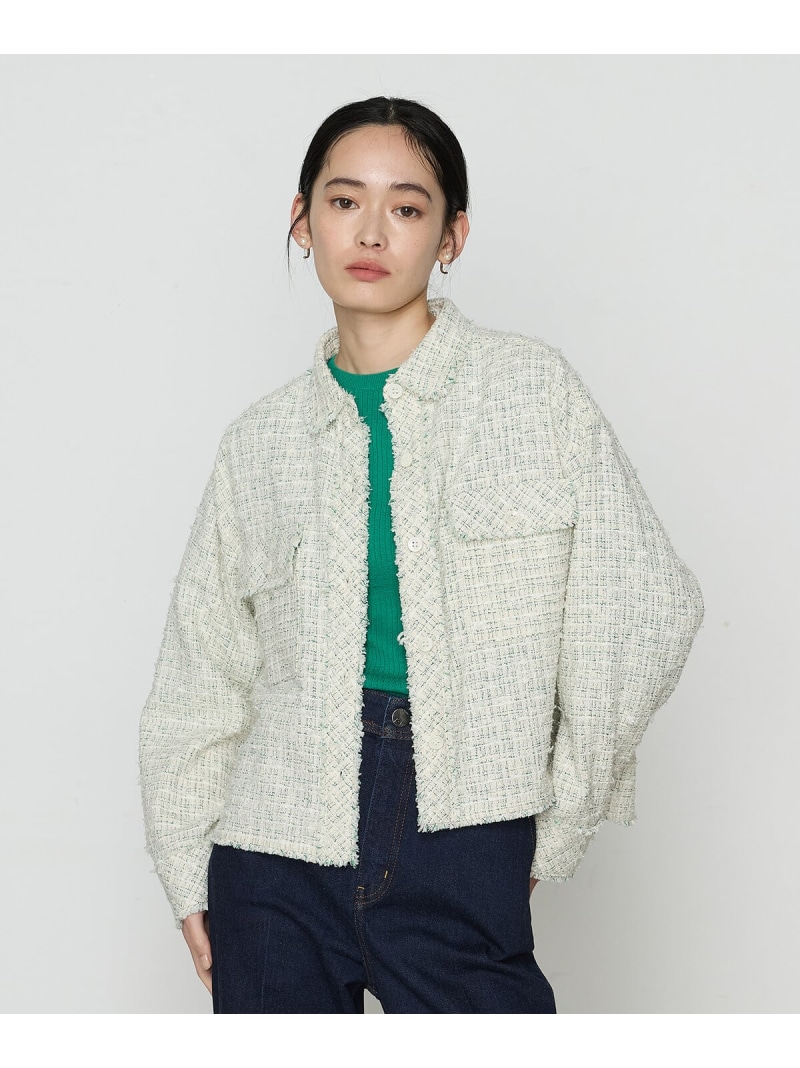 【SALE／46%OFF】サマーツイード クロプトシャツ K.T KIYOKO TAKASE コムサ トップス ベスト・ジレ グリーン グレー【RBA_E】【送料無料】[ Fashion]｜FIVEFOXes ONLINE STORE