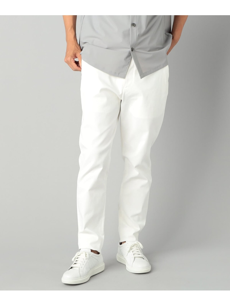 【SALE／40%OFF】【COMME CA MEN】【4色カラー展開】ストレッチ チノパン COMME CA MEN コムサメン パンツ チノパンツ ネイビー ホワイト カーキグリーン ベージュ【RBA_E】【送料無料】[ Fashion]