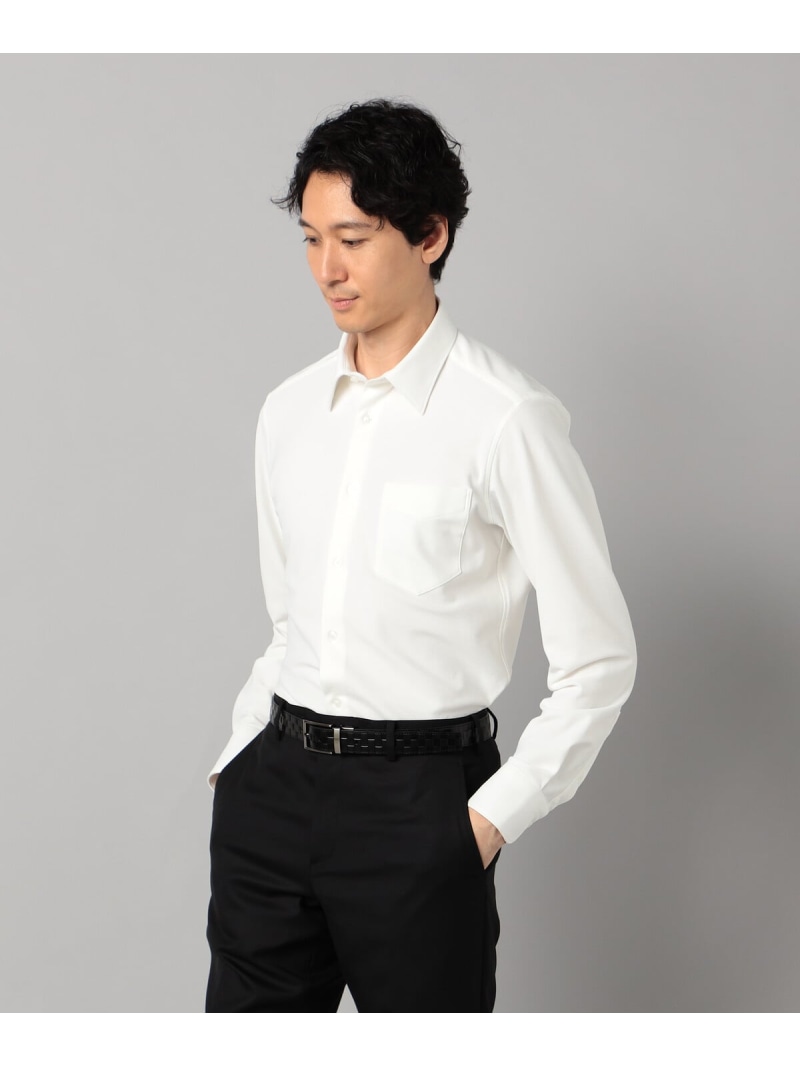【SALE／10%OFF】ソロテックス2WAYオックスフォード レギュラーカラーシャツ COMME CA MEN コムサメン トップス シャツ・ブラウス ホワイト グレー【RBA_E】【送料無料】[ Fashion]｜FIVEFOXes ONLINE STORE