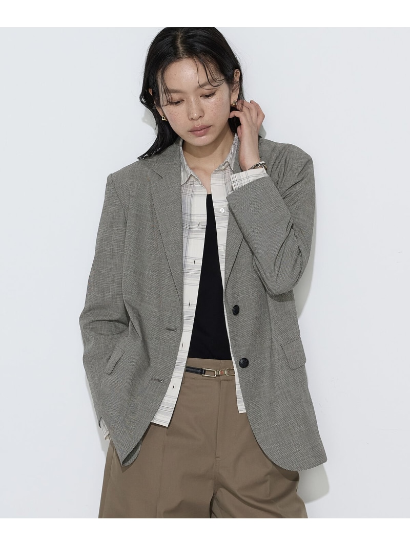 【SALE／30%OFF】ストレッチミニ千鳥 ジャケット COMME CA コムサ ジャケット・アウター テーラードジャケット・ブレザー ベージュ【RBA_E】【送料無料】[ Fashion]｜FIVEFOXes ONLINE STORE 21,067円