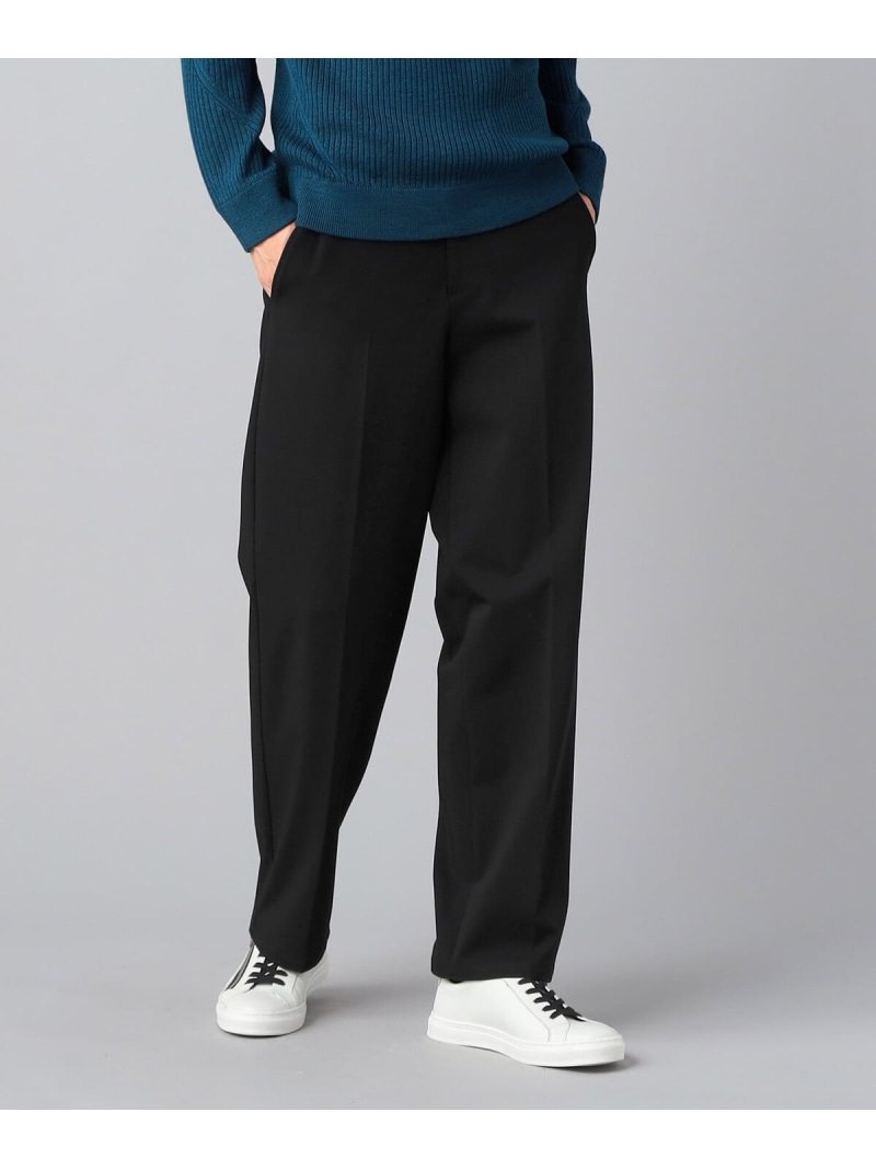 【SALE／40%OFF】【COMME CA MEN】裏起毛サテン スラックス COMME CA MEN コムサメン パンツ スラックス・ドレスパンツ ブラック グレー【RBA_E】【送料無料】[ Fashion]