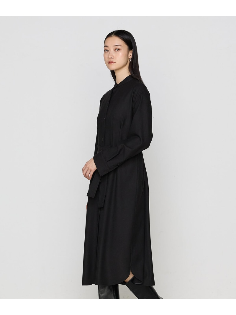 【SALE／28%OFF】コスミカルウォーム両面起毛 タックシャツドレス K.T KIYOKO TAKASE コムサ ワンピース・ドレス ワンピース ブラック グレー【RBA_E】【送料無料】[ Fashion]｜FIVEFOXes ONLINE STORE