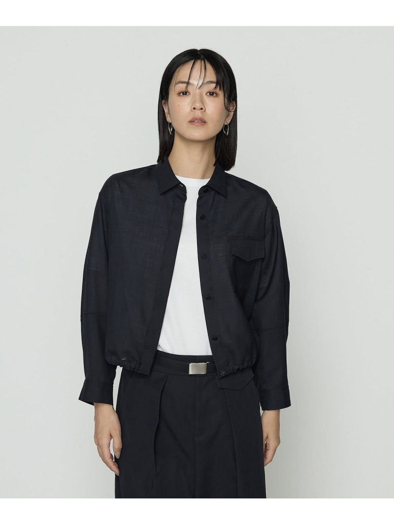 【SALE／20%OFF】[ Sサイズ ] T/W平ボイル シャツジャケット COMME CA S-SIZE コムサ ジャケット・アウター その他のジャケット・アウター ネイビー【RBA_E】【送料無料】[ Fashion]｜FIVEFOXes ONLINE STORE 19,800円
