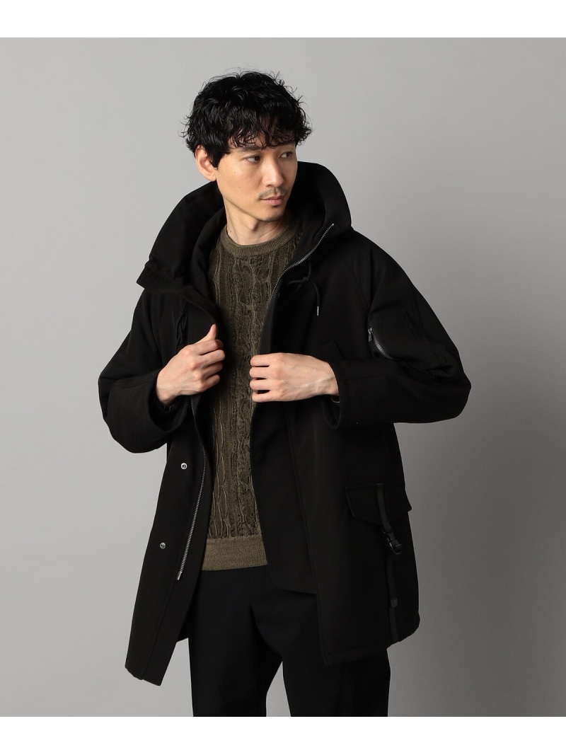 【SALE／46%OFF】シンダウン コート β MEN コムサメン ジャケット・アウター その他のジャケット・アウター ブラック グレー【RBA_E】【送料無料】[ Fashion]