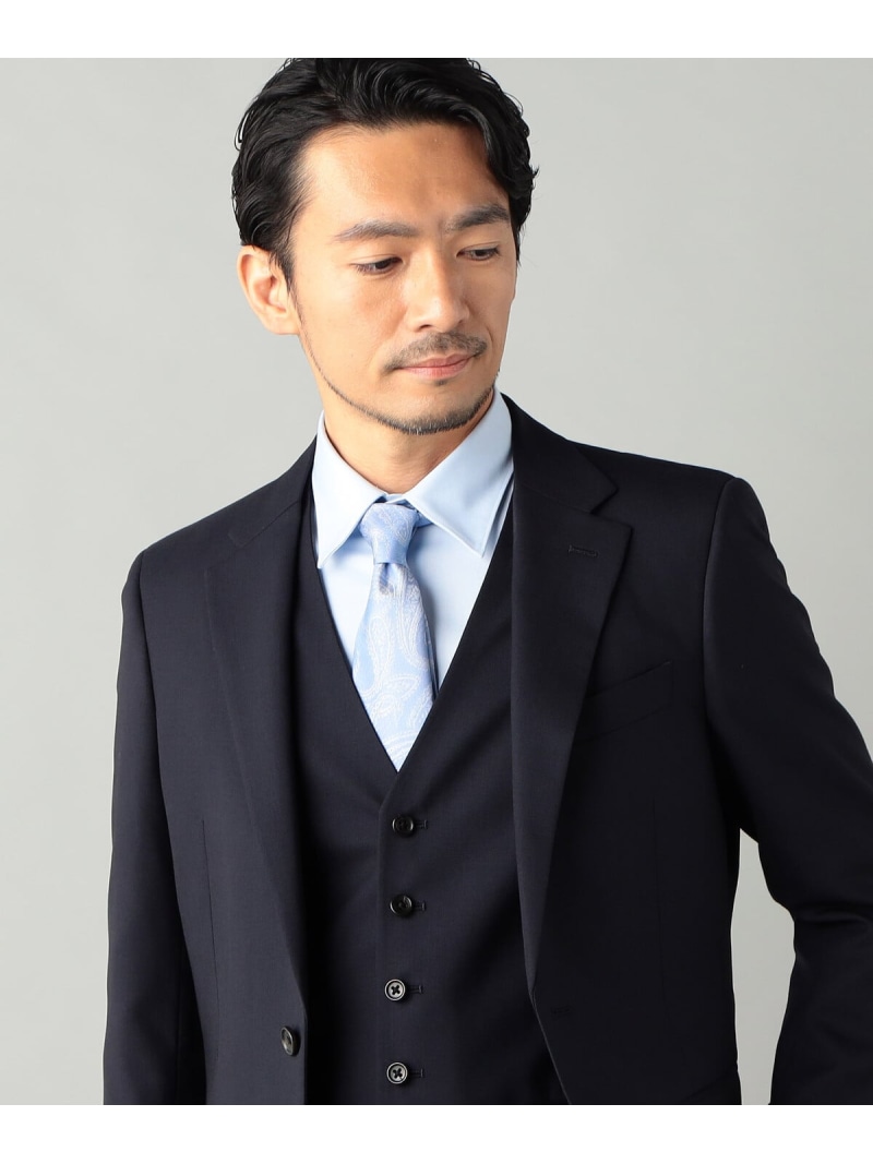 【COMME CA MEN】ペイズリー柄 ネクタイ COMME CA MEN コムサメン スーツ・フォーマル ネクタイ・蝶ネクタイ ブルー ピンク【送料無料】[ Fashion]