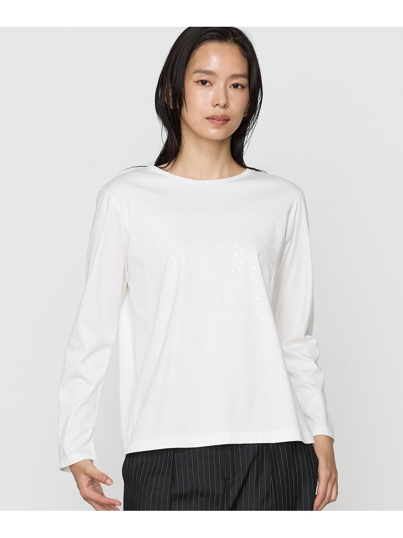 【SALE／30%OFF】[ TALLサイズ ] アルビニスタスムース プルオーバー COMME CA TALL コムサ トップス カットソー・Tシャツ グレー ホワイト ブラック【RBA_E】【送料無料】[ Fashion]｜FIVEFOXes ONLINE STORE
