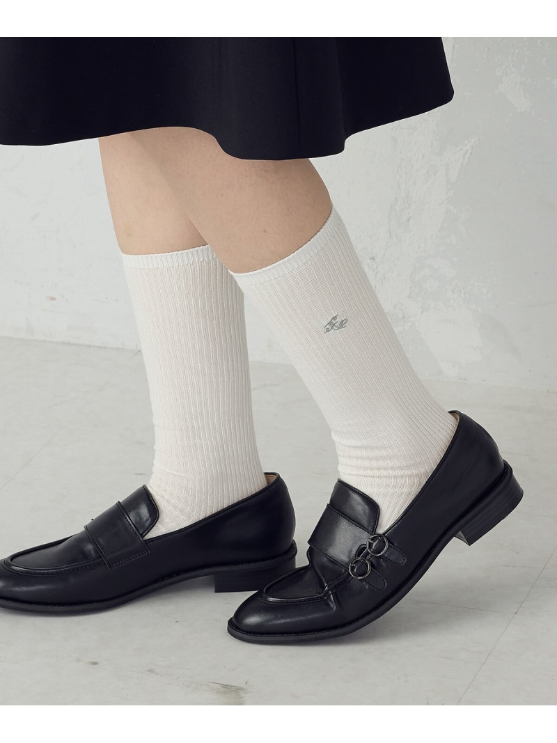 【SALE／10%OFF】モンクストラップシューズ COMME CA ISM コムサイズム シューズ・靴 余分の物のシューズ・靴 黒いこと 赤銅色【RBA_E】【貨物輸送無料】[ Fashion]