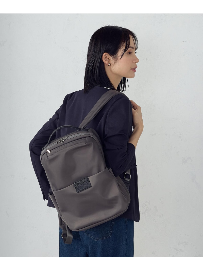 PC対応リュック MONO COMME CA コムサイズム バッグ リュック・バックパック ブラック グレー【送料無料】[ Fashion]