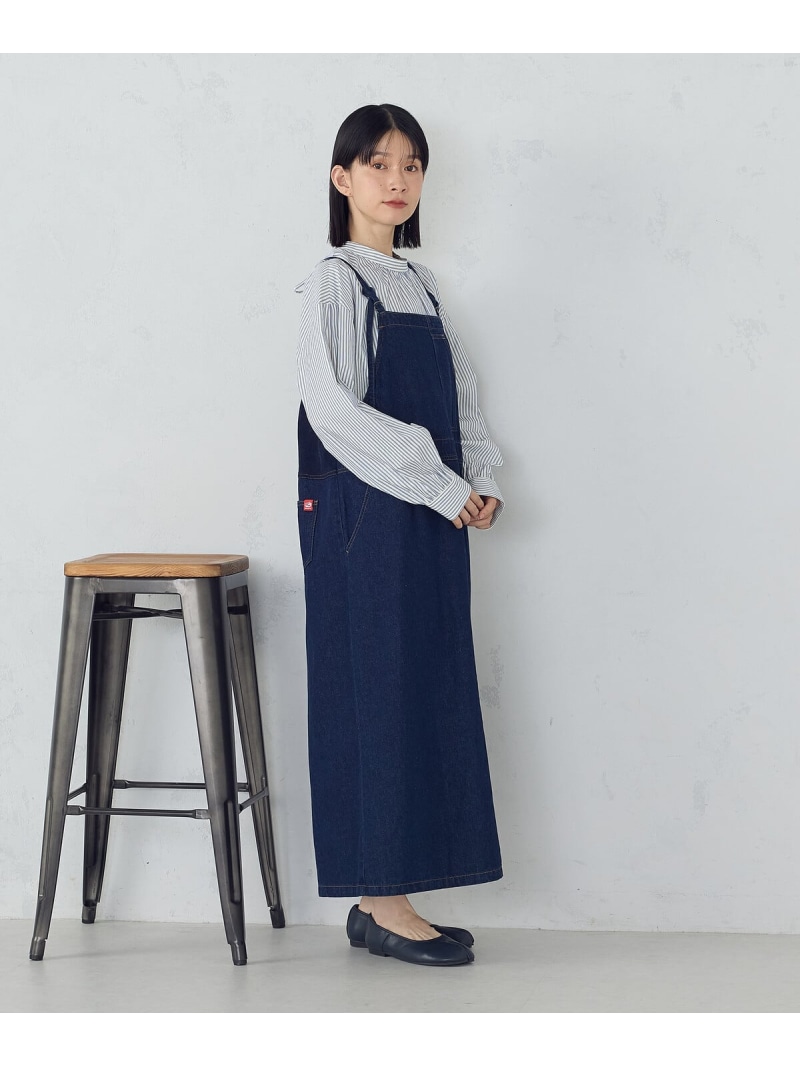 【SALE／10%OFF】デニムジャンパースカート ONIGIRI コムサイズム 衣装・お召しもの 余分の物の衣装・お召しもの 薄墨色 米国海軍【RBA_E】【貨物輸送無料】[ Fashion]