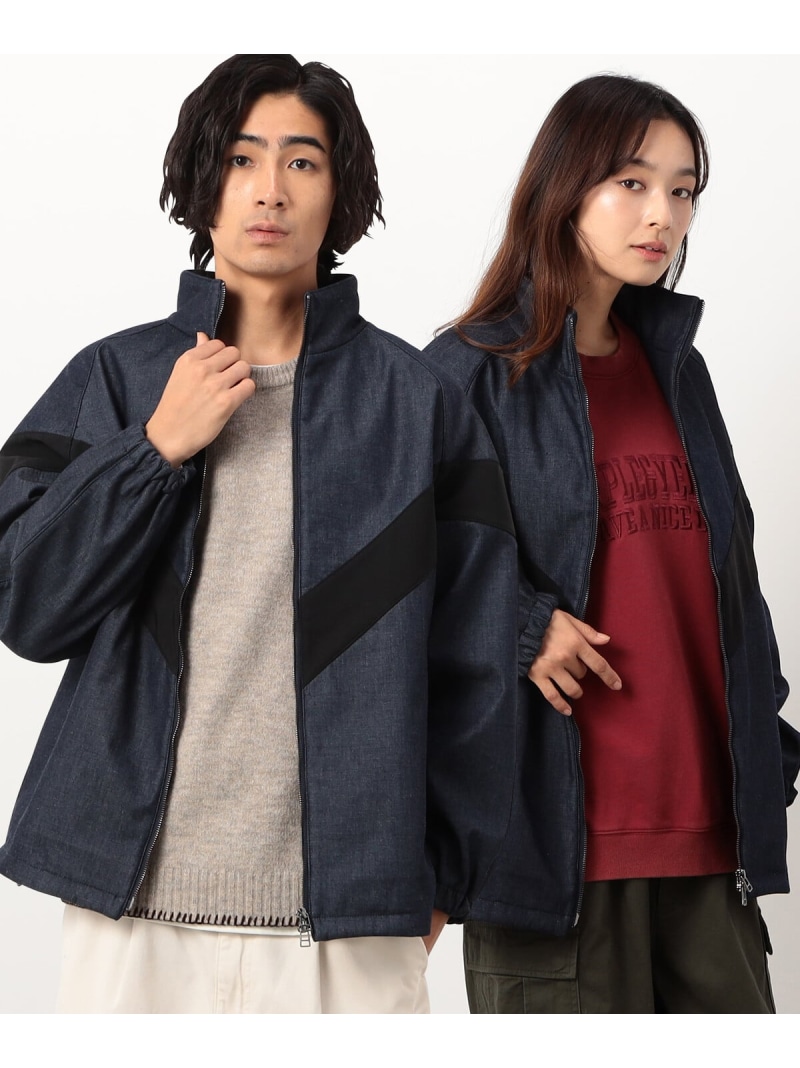 【SALE／50%OFF】フリースボンディングラインブルゾン Purple&Yellow コムサイズム ジャケット・アウター ブルゾン・ジャンパー ブラック ネイビー ホワイト【RBA_E】【送料無料】[ Fashion] 6,215円