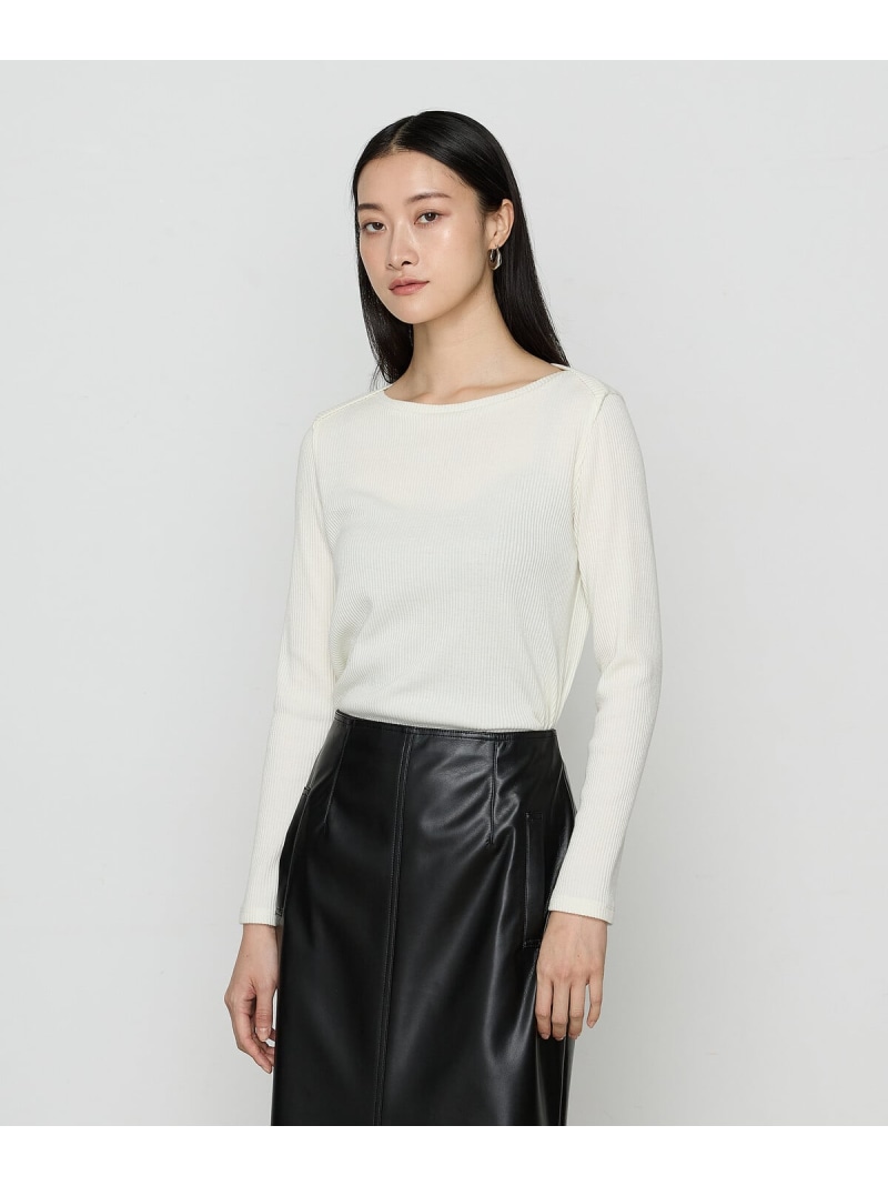 【SALE／30%OFF】[ Sサイズ ] ラグウォーム リブ プルオーバー COMME CA S-SIZE コムサ トップス カットソー・Tシャツ ブルー ホワイト ブラック グレー【RBA_E】【送料無料】[ Fashion]｜FIVEFOXes ONLINE STORE
