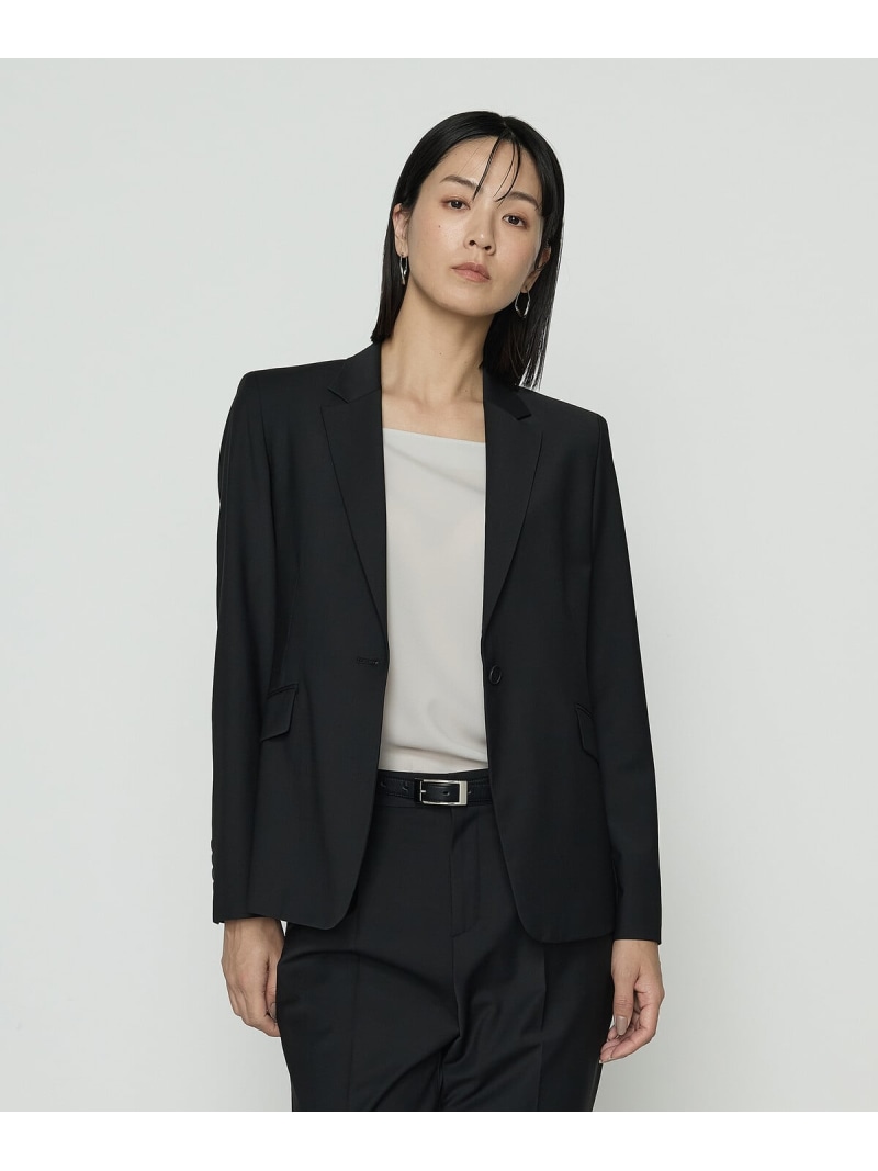 [ TALL大きさ ] 【セットアップ相応う】ブライトリー トロ シングル上衣 COMME CA TALL コムサ 背広・フォーマル セットアップ背広 黒いこと【貨物輸送無料】[ Fashion]