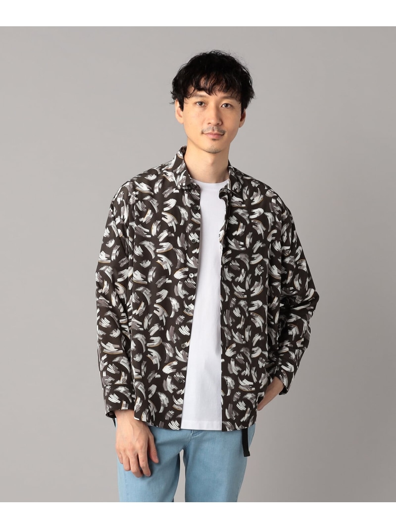 【SALE／40%OFF】ブラッシュドプリントシャツ β MEN コムサメン トップス シャツ・ブラウス【RBA_E】【送料無料】[ Fashion]