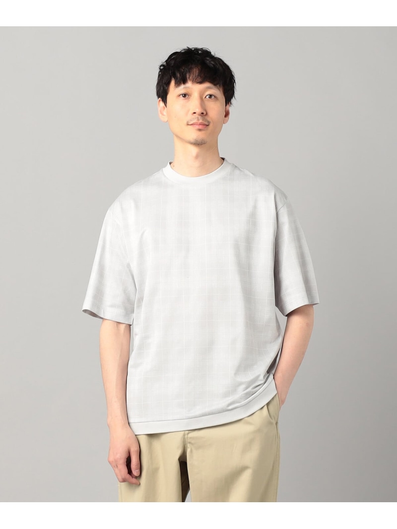 【SALE／30%OFF】和歌山編みIL PRINCIPEジャージー Tシャツ COMME CA MEN コムサメン トップス カットソー・Tシャツ ホワイト ブラック【RBA_E】【送料無料】[ Fashion]