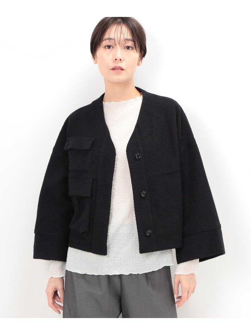 KMRii ケムリ　ジャケットコート　ファー 楽天市場】KMRii/ケムリ/GEORGETTE COMBI DOLMAN 01 IMPORT