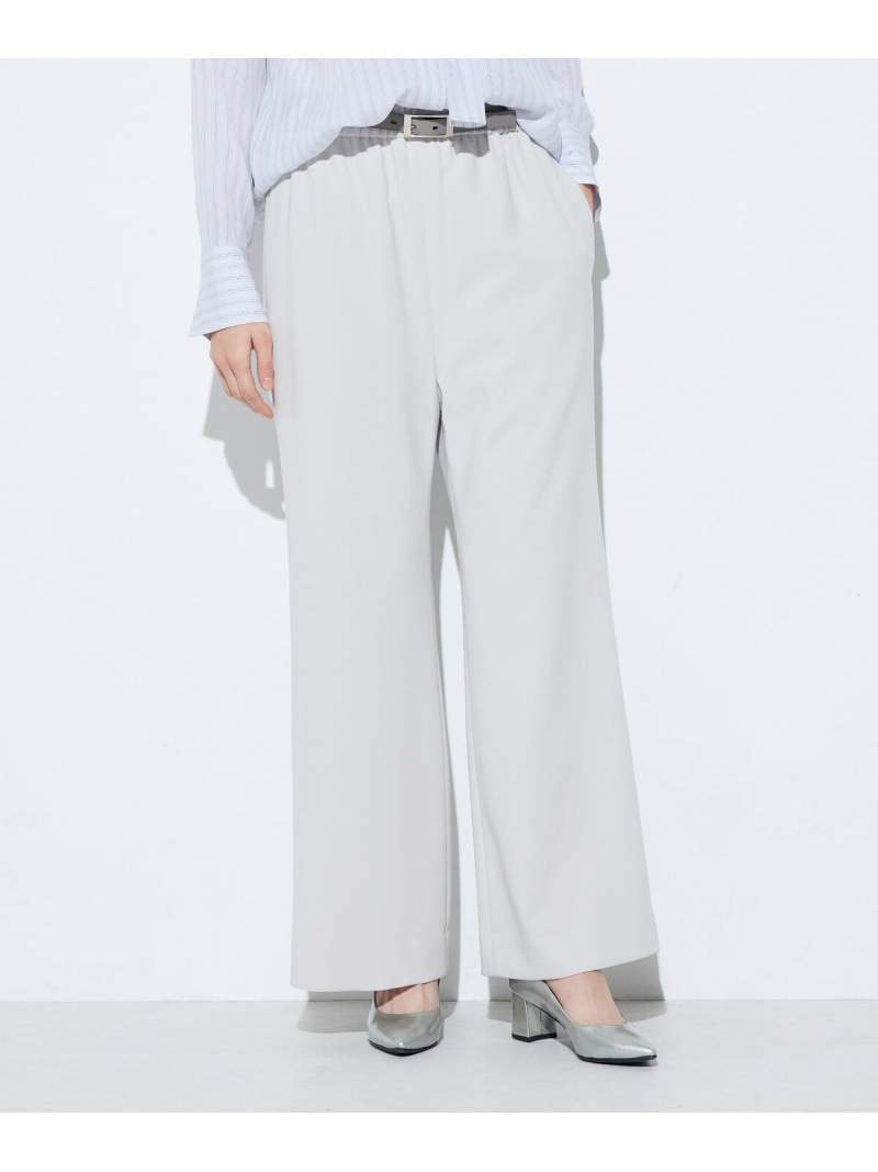 トリアセダブルクロス パンツ COMME CA コムサ パンツ その他のパンツ ブラック グレー【送料無料】[ Fashion]