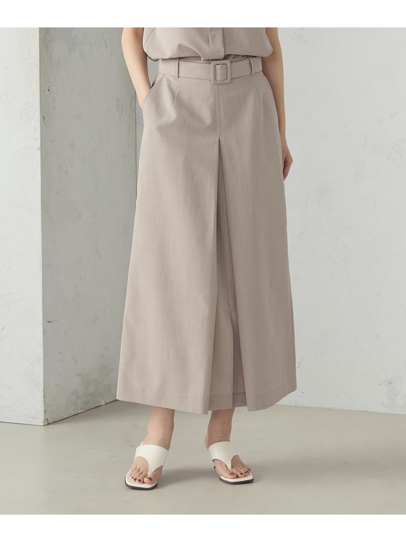 楽天市場】ドライシャンブレー プリーツスカート COMME CA コムサ