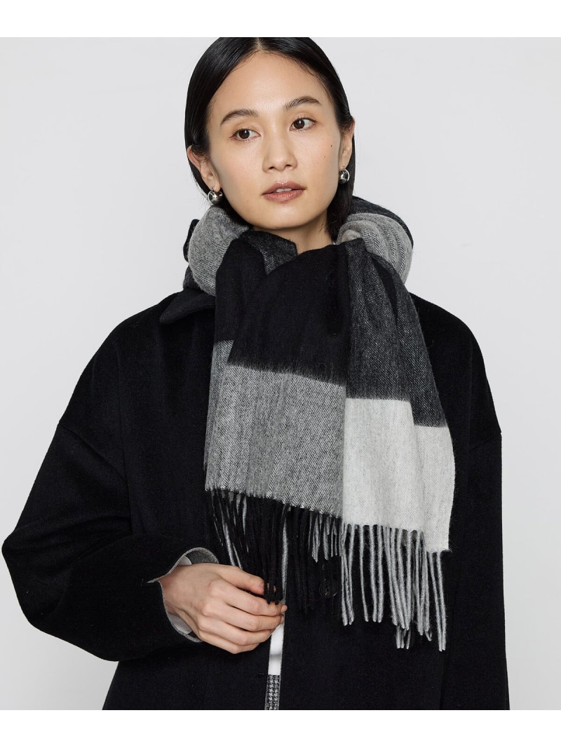 【SALE／43%OFF】照合のしるし 袈裟 K.T KIYOKO TAKASE コムサ 流行り物雑貨 マフラー・ストール・ネックウォーマー 黒いこと ベージュ 赤いこと【RBA_E】【貨物輸送無料】[ Fashion]