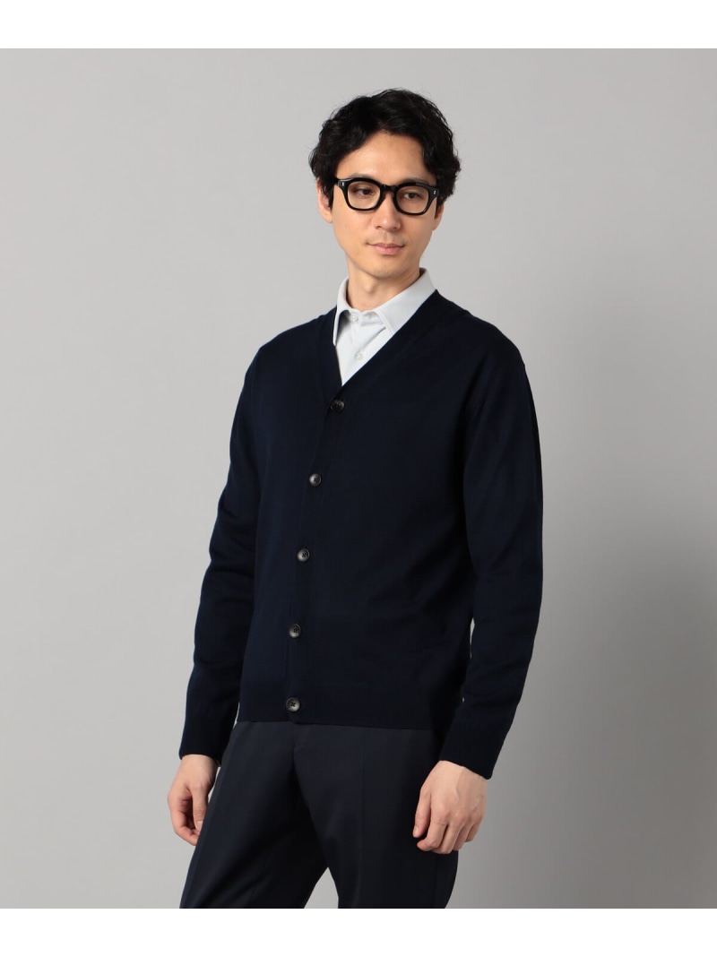 【SALE／19%OFF】「FILIVIVI」天竺カーディガン COMME CA MEN コムサメン トップス カーディガン グレー ネイビー【RBA_E】【送料無料】[ Fashion]