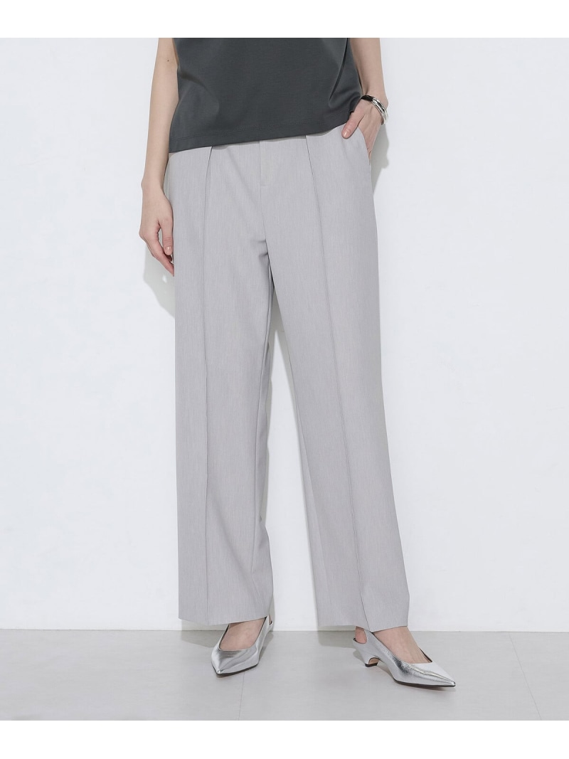 2WAYストレッチツイルストレートパンツ COMME CA コムサ パンツ その他のパンツ グレー ブラウン【送料無料】[ Fashion]｜FIVEFOXes ONLINE STORE