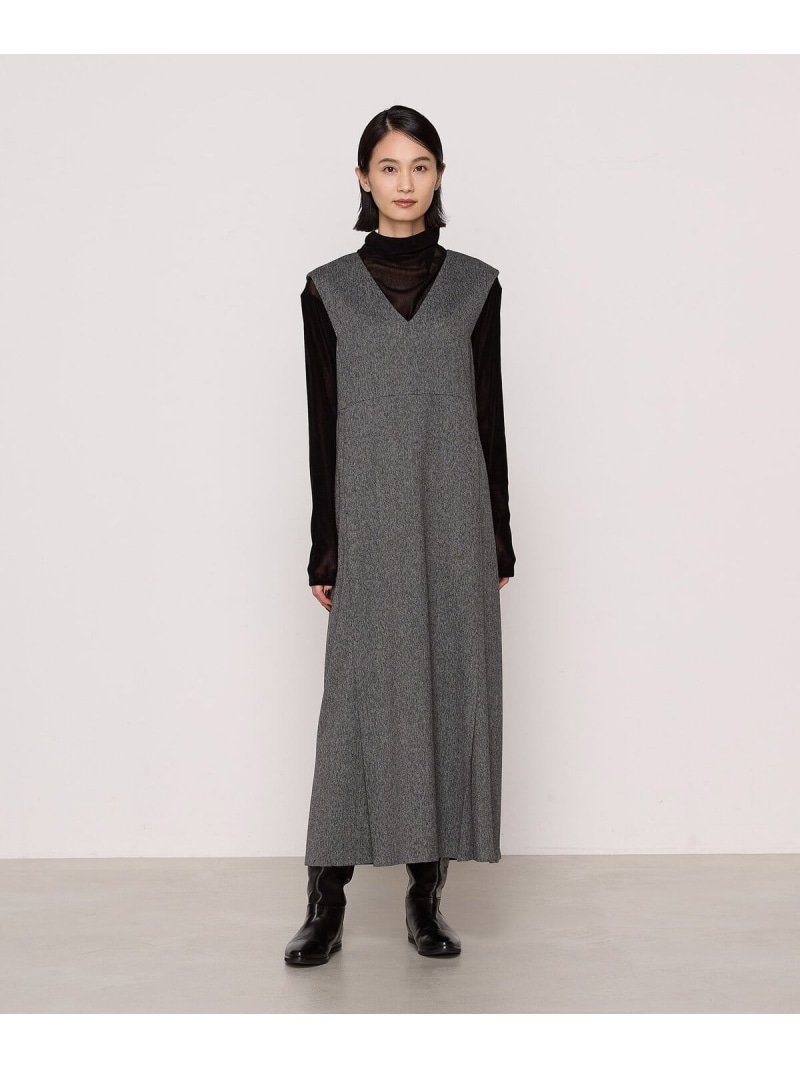 【SALE／30%OFF】[ TALLサイズ ] ヘリンボーンツイード ジャンパースカート K.T KIYOKO TAKASE TALL コムサ スカート ロング・マキシスカート グレー【RBA_E】【送料無料】[ Fashion]｜FIVEFOXes ONLINE STORE