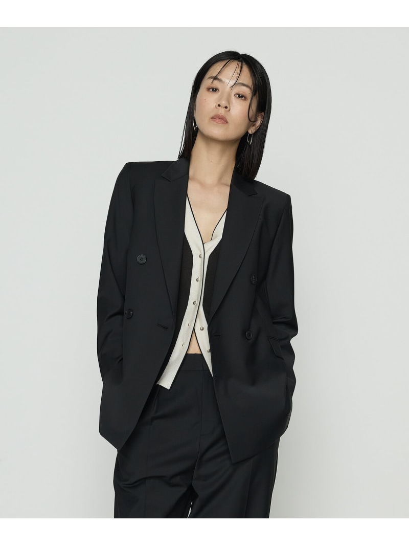 【SALE／10%OFF】【セットアップ相応う】ブライトリー トロダブルジャケット COMME CA コムサ 背広・フォーマル セットアップ背広 黒いこと【RBA_E】【貨物輸送無料】[ Fashion]