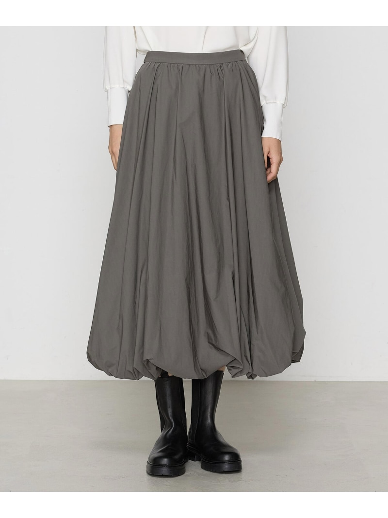 【SALE／20%OFF】エアリータフタ バルーンスカート K.T KIYOKO TAKASE コムサ スカート ロング・マキシスカート カーキグリーン ブラック ホワイト【RBA_E】【送料無料】[ Fashion]｜FIVEFOXes ONLINE STORE
