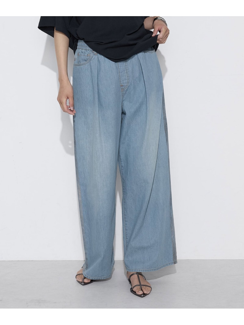 7オンス サイドラインライトデニム K.T KIYOKO TAKASE コムサ パンツ ジーンズ・デニムパンツ【送料無料】[ Fashion]｜FIVEFOXes ONLINE STORE