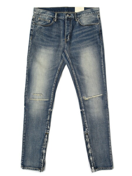 【楽天市場】【送料無料】mnml M34 STRETCH DENIM BLUE【17ML-SP170D-BL-BLUE MWASH】：FIVE ...