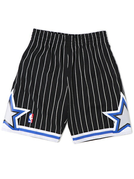 【送料無料】MITCHELL \u0026 NESS SWINGMAN SHORTS MAGIC 1994-1995【SMSHGS18242-BLACK】