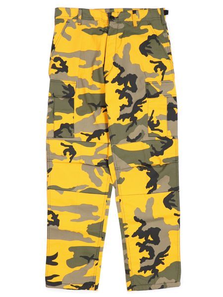 ROTHCO BDU パソコン CAMO PANTS-STINGER YELLOW【RTC-8875-RTC-YELLOW CAMO】