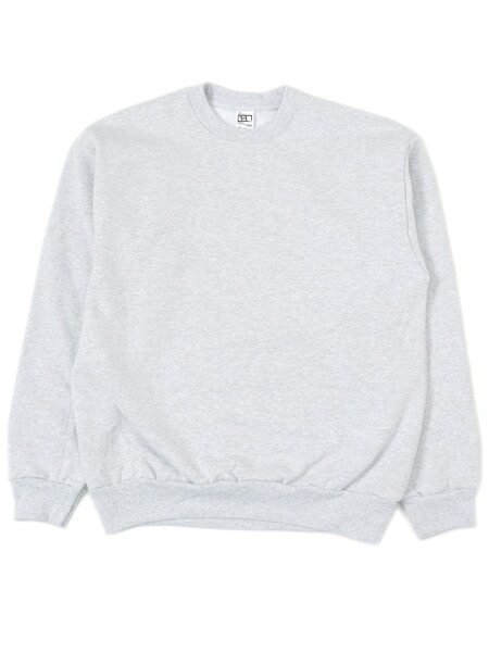 【送料無料】LOS ANGELES APPAREL 14oz HEAVY FLEECE PULLOVER CREW-ASH【HF07-ASH-GREY】