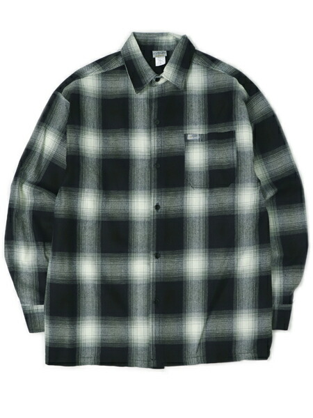 【送料無料】CALTOP FL PLAID L/S SHIRT NAVY/IVORY【CT-2000FL-NVIV-NAVY】
