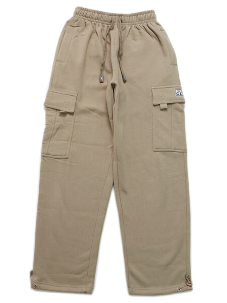PRO CLUB HW FLEECE CARGO PANTS【PRC-162-KHK-KHAKI】｜FIVE STAR DS