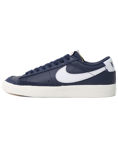 楽天市場 Nike Blazer Low 77 Vintage Midnight Navy Wht Da6364 400 Navy Five Star Ds