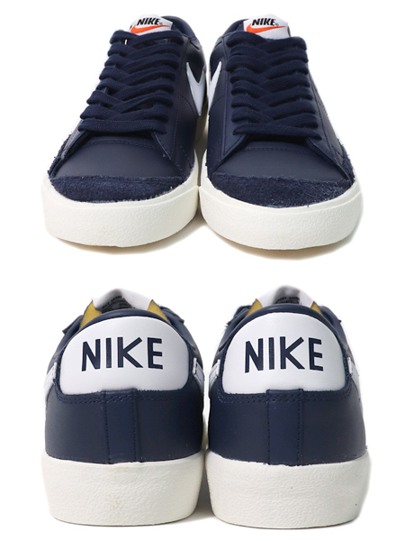 楽天市場 Nike Blazer Low 77 Vintage Midnight Navy Wht Da6364 400 Navy Five Star Ds