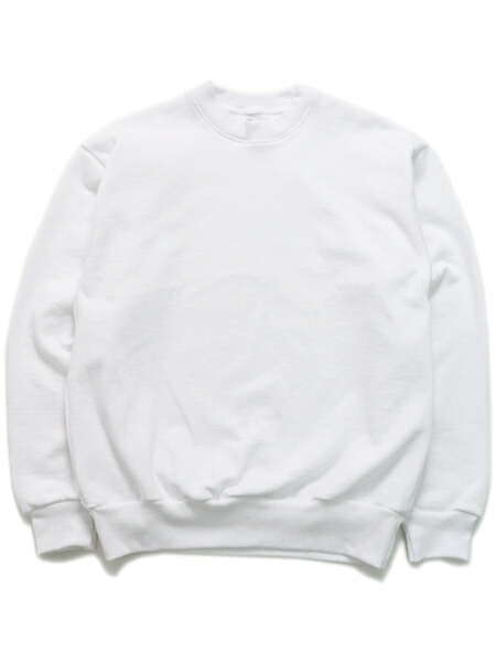 【送料無料】LOS ANGELES APPAREL 14oz HEAVY FLEECE PULLOVER CREW-WHITE【HF07-WHT-WHITE】
