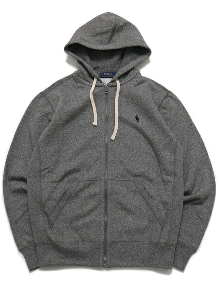 【CLEARANCE】【送料無料】POLO RALPH LAUREN ATHLETIC FLEECE HOODIE-ALASKAN HEATHER【710548546005-D-DARK GREY】|FIVE STAR DS